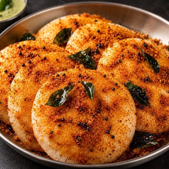 Ghee Karam Idli